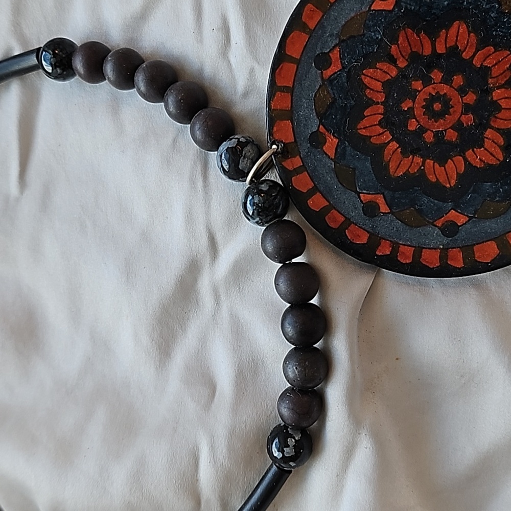 Statement Handcrafted Boho Necklace - image 4